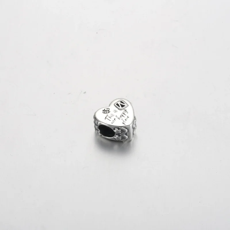(kép) Pandora Heart House Happy Place Charm - 792249C00 - Megtekintés 3