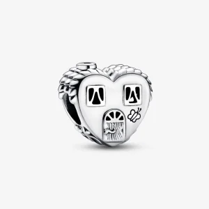 (kép) Pandora Heart House Happy Place Charm - 792249C00