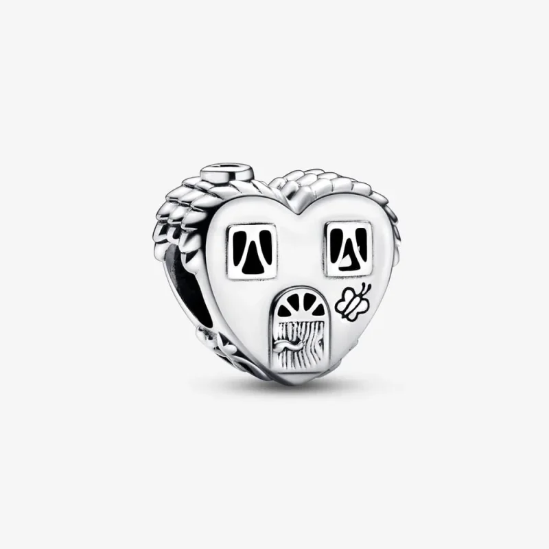 (kép) Pandora Heart House Happy Place Charm - 792249C00