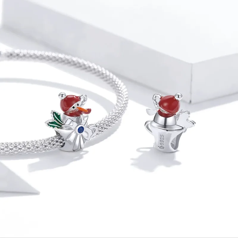 (kép) PANDORA Hóember Kupa Charm - BSC373 - Megtekintés 4