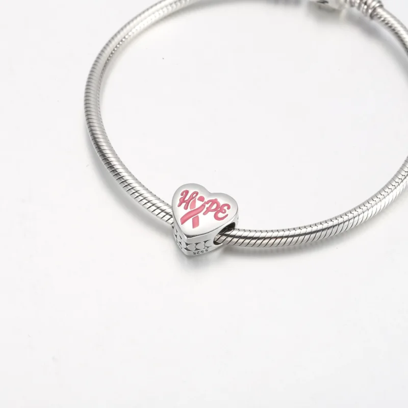 (kép) Pandora Hope Pink Ribbon Charm - ENG792015_28 - Megtekintés 5