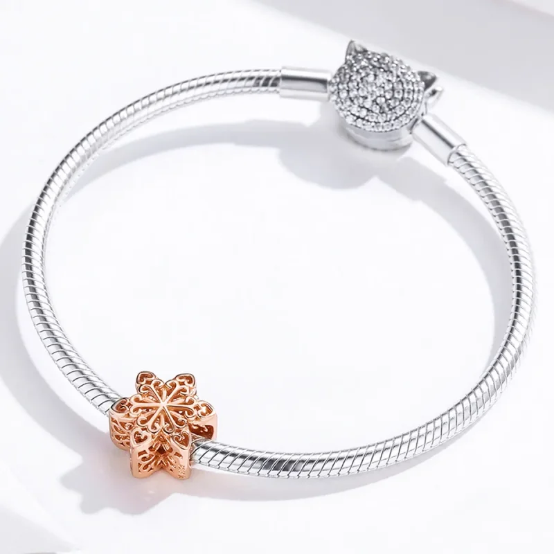 (kép) PANDORA Hópelyhek Charm - SCC719-C - Megtekintés 4