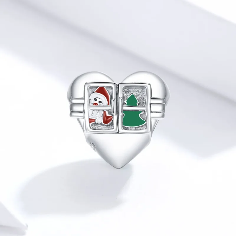 (kép) PANDORA Karácsonyi üdvözlet Charm - BSC376 - Megtekintés 2
