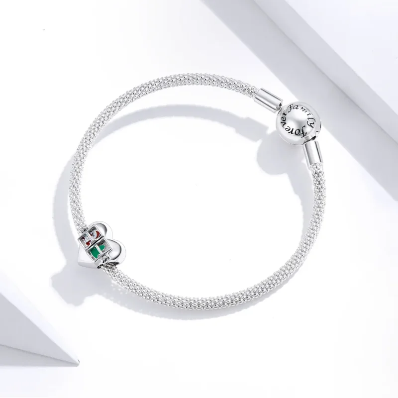 (kép) PANDORA Karácsonyi üdvözlet Charm - BSC376 - Megtekintés 3