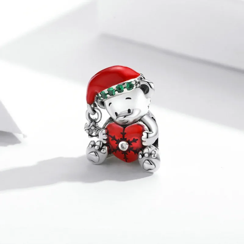 (kép) PANDORA Karácsonyi medve Charm - SCC2035 - Megtekintés 2