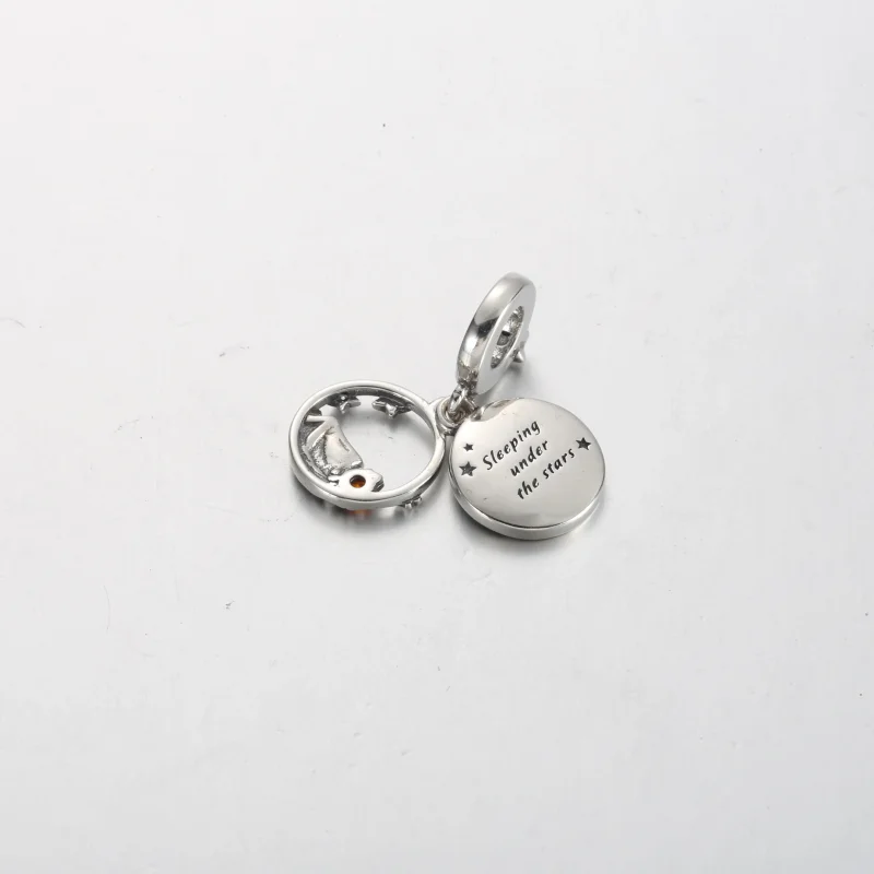 (kép) Pandora Kemping éjszakai égbolt dupla függő charm - 791686C01 - Megtekintés 3