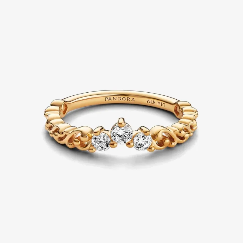 (kép) Pandora Királyi tiara gyűrű - 162232C01 - Megtekintés 6