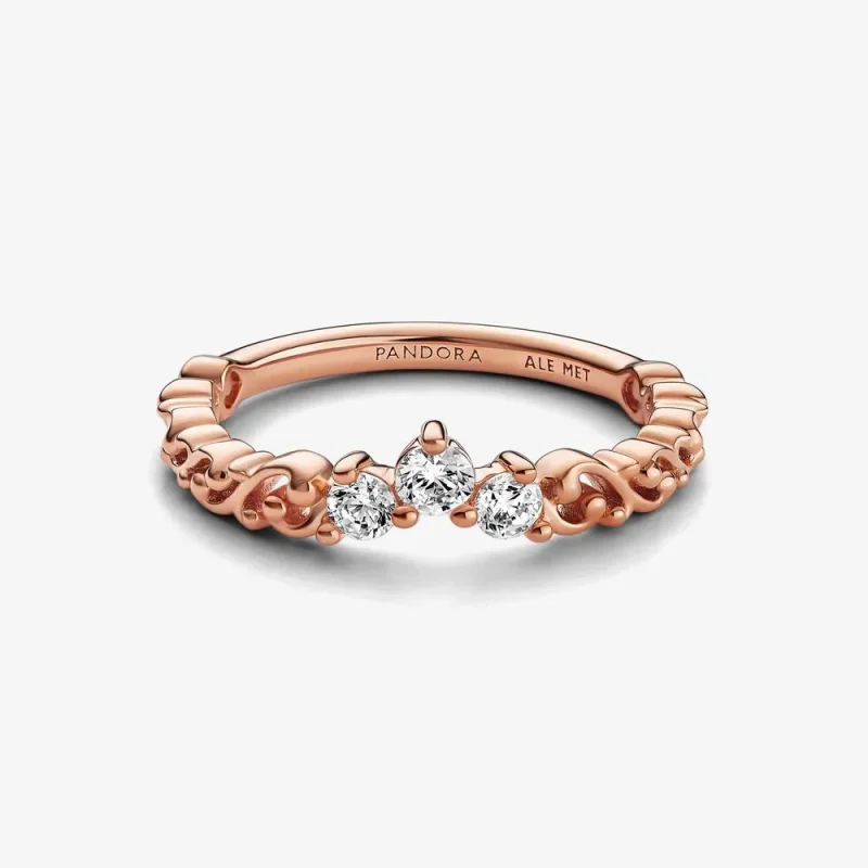 (kép) Pandora Királyi tiara gyűrű - 182232C01 - Megtekintés 6