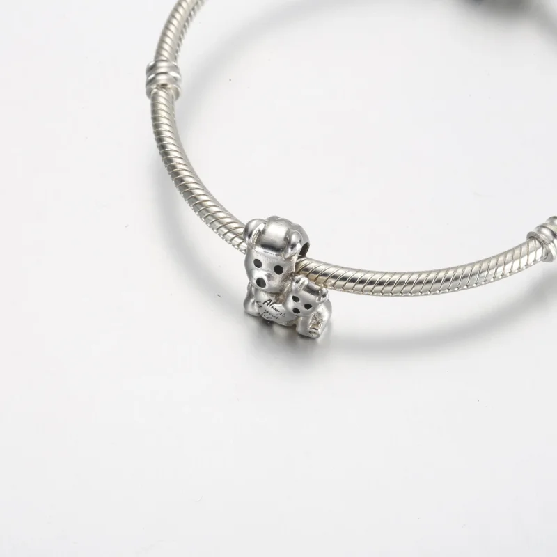 (kép) Pandora Kutya mama és kis kölyke szeretet charm - 790791C01 - Megtekintés 5