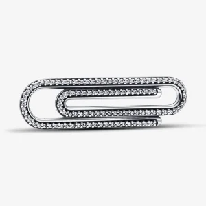 (kép) Pandora ME Pavé Paperclip Styling Link - 792297C01