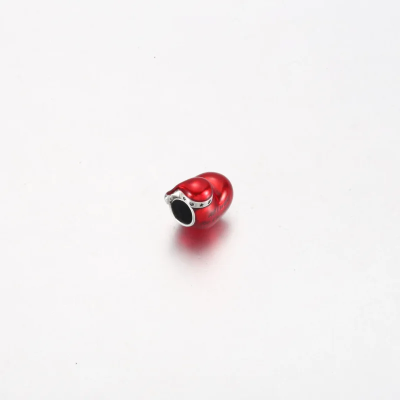 (kép) Pandora Metálpiros karácsonyi szív charm - 792336C01 - Megtekintés 4