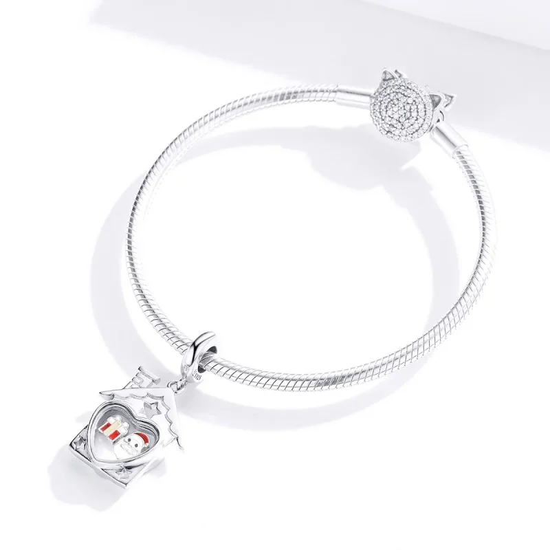 (kép) PANDORA Mikulás Függő Charm - SCC1357 - Megtekintés 2