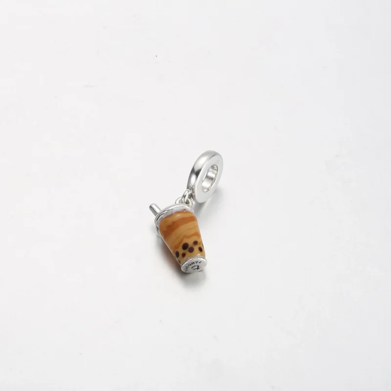 (kép) Pandora Muranói üveg Bubble Tea függő charm - 791685C01 - Megtekintés 2