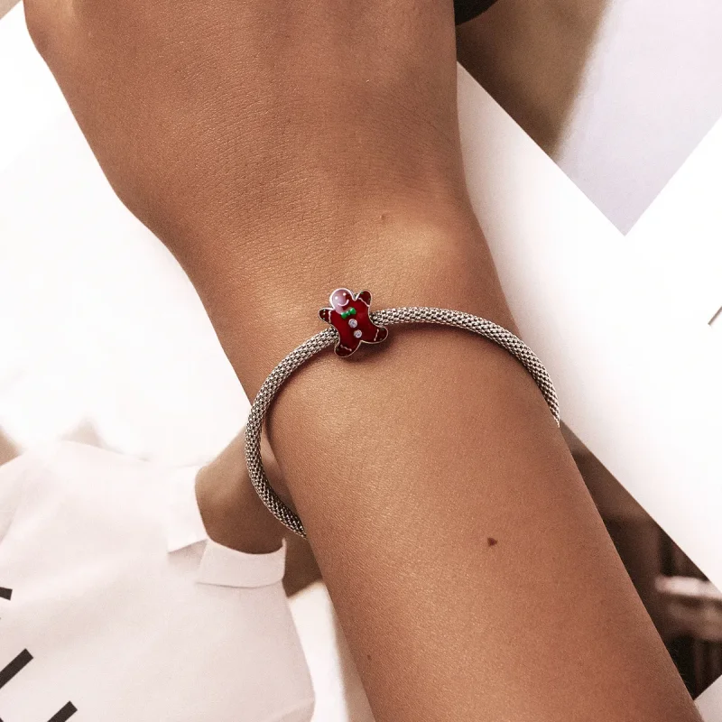 (kép) PANDORA Mézeskalács ember Charm - SCC2037 - Megtekintés 5