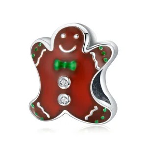 (kép) PANDORA Mézeskalács ember Charm - SCC2037