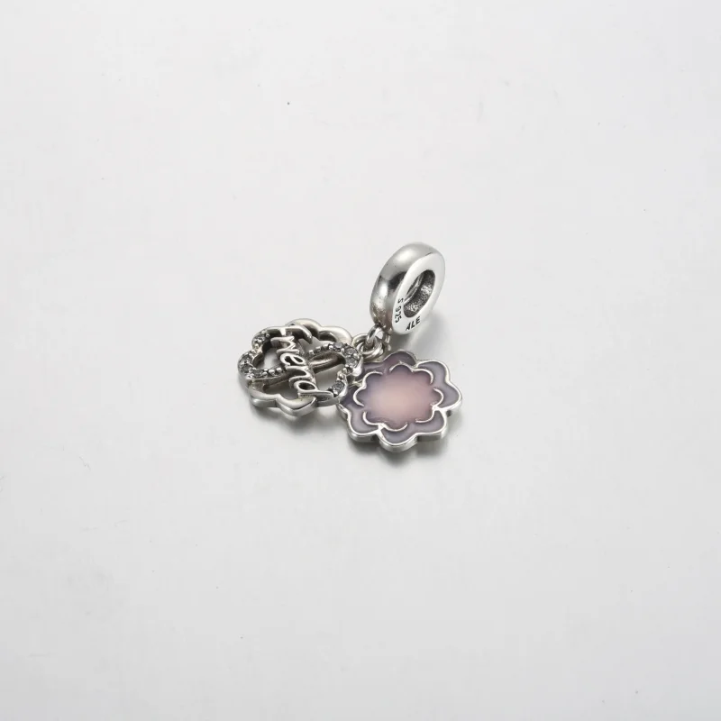 (kép) Pandora Négylevelű lóhere barátság dupla függő charm - 792245C01 - Megtekintés 2