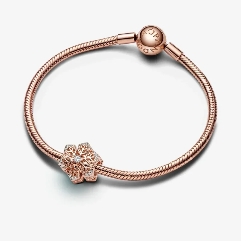 (kép) Pandora Ünnepi hópehely charm - 782378C01 - Megtekintés 8