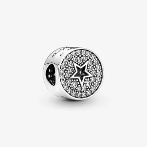 (kép) Pandora Pavé és csillag gratuláció charm - 790793C01