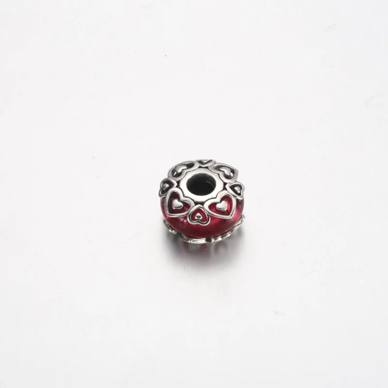 (kép) Pandora Reveal Your Love Pink Murano Glass Charm - 791159C00 - Megtekintés 3