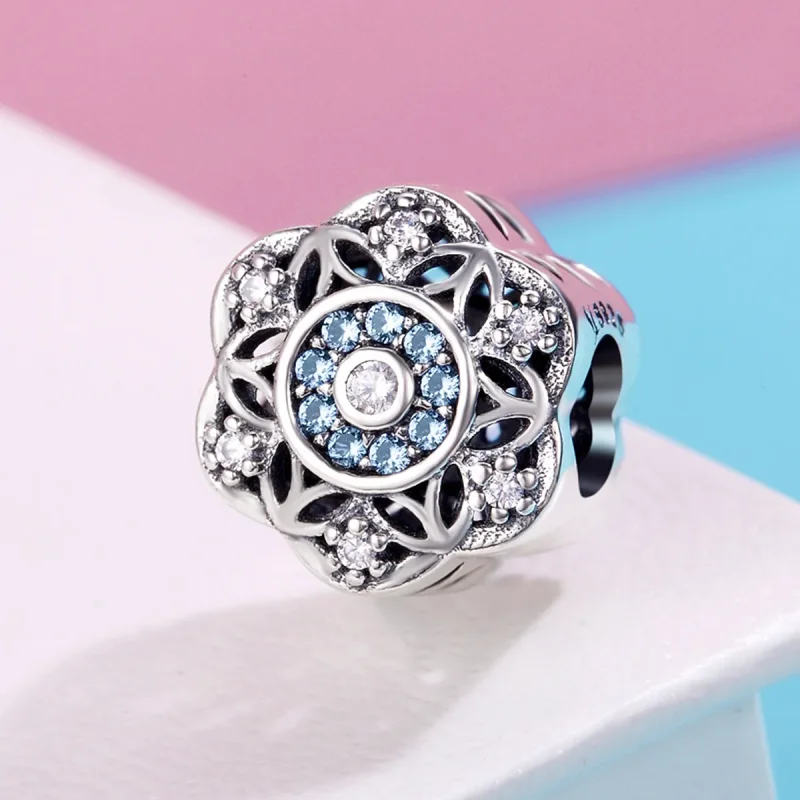 (kép) PANDORA Romantikus hópelyhek Charm - SCC247 - Megtekintés 3