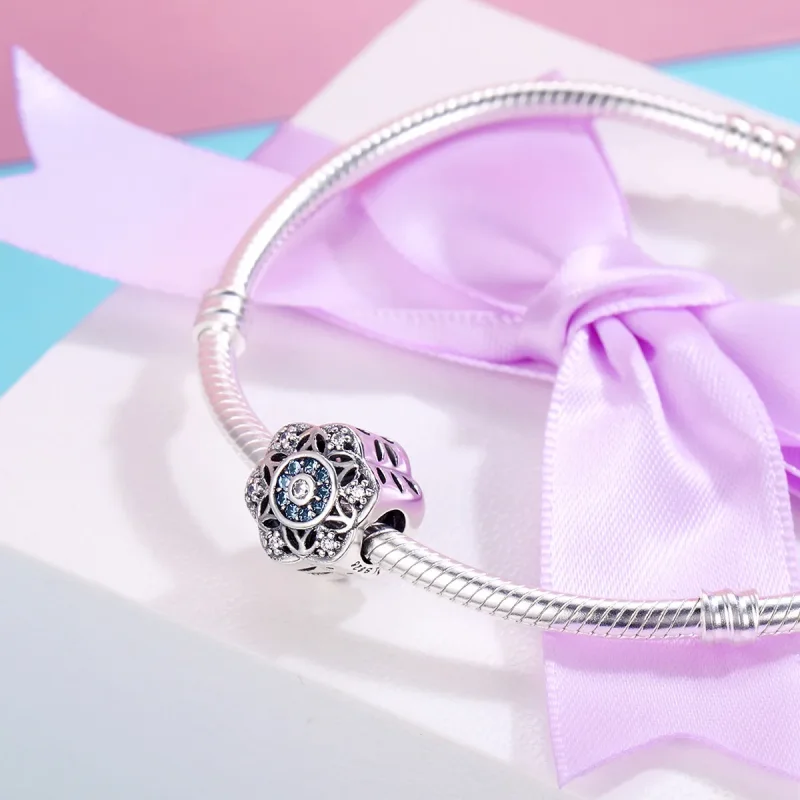 (kép) PANDORA Romantikus hópelyhek Charm - SCC247 - Megtekintés 4