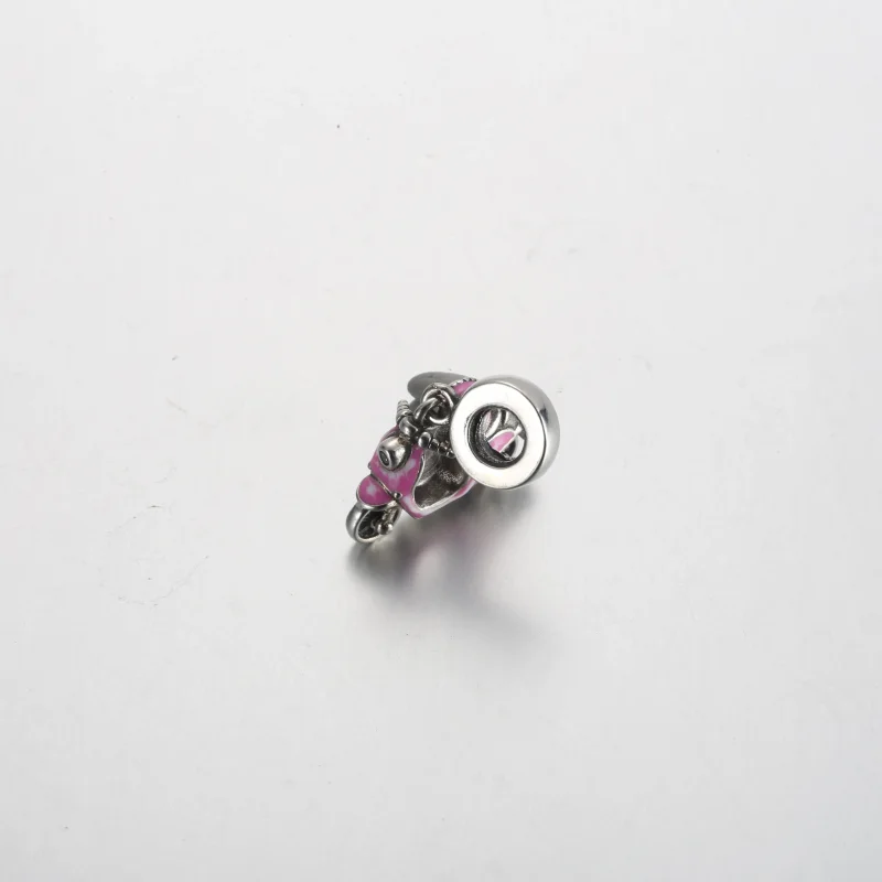(kép) Pandora Rózsaszín robogó függő charm - 791057C01 - Megtekintés 3