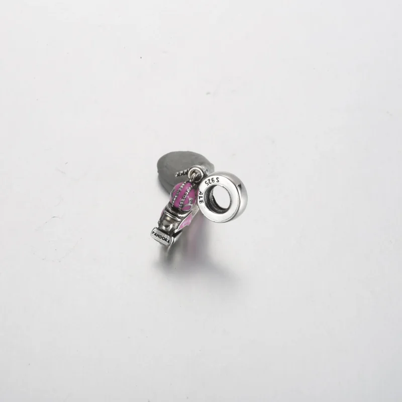 (kép) Pandora Rózsaszín robogó függő charm - 791057C01 - Megtekintés 4