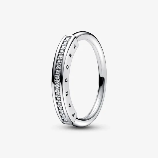 (kép) Pandora Signature I-D pavé gyűrű - 192283C01