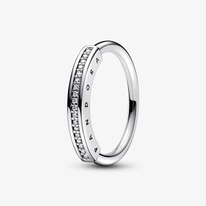 (kép) Pandora Signature I-D pavé gyűrű - 192283C01