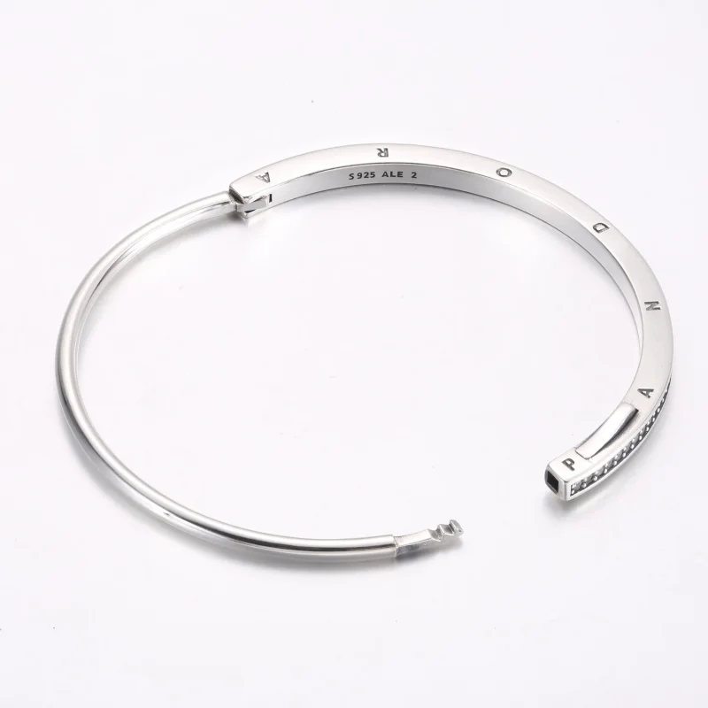 (kép) Pandora Signature I-D pavé karperec - 592313C01 - Megtekintés 3