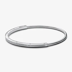 Pandora Signature I-D pavé karperec - 592313C01 (kép) Pandora Signature I-D pavé karperec - 592313C01