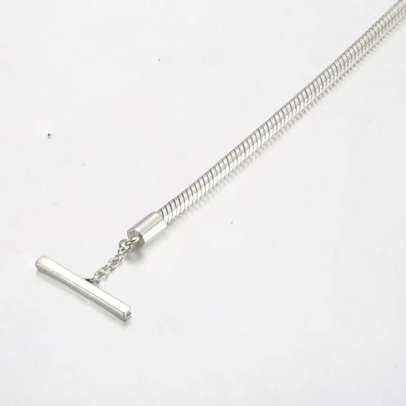 (kép) Pandora Signature kéttónusú T-kapcsos kígyólánc karkötő - 582309C00 - Megtekintés 5