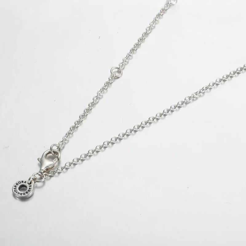 (kép) Pandora Signature pavé és gyöngyök medál és nyaklánc - 392308C01 - Megtekintés 4