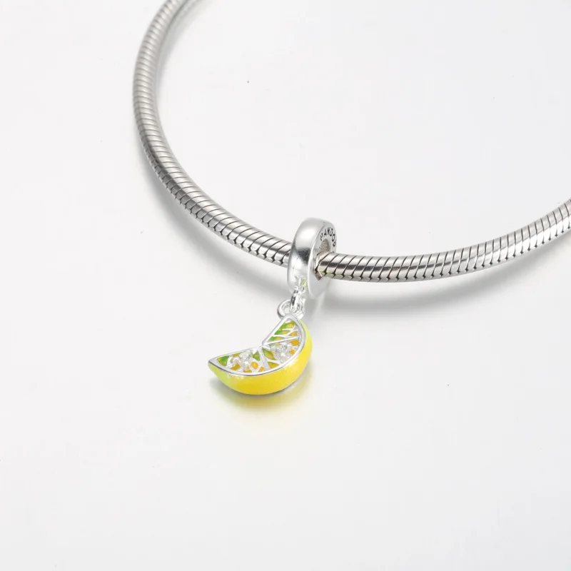 (kép) Pandora Szikrázó citrom függő charm - 791696C01 - Megtekintés 4