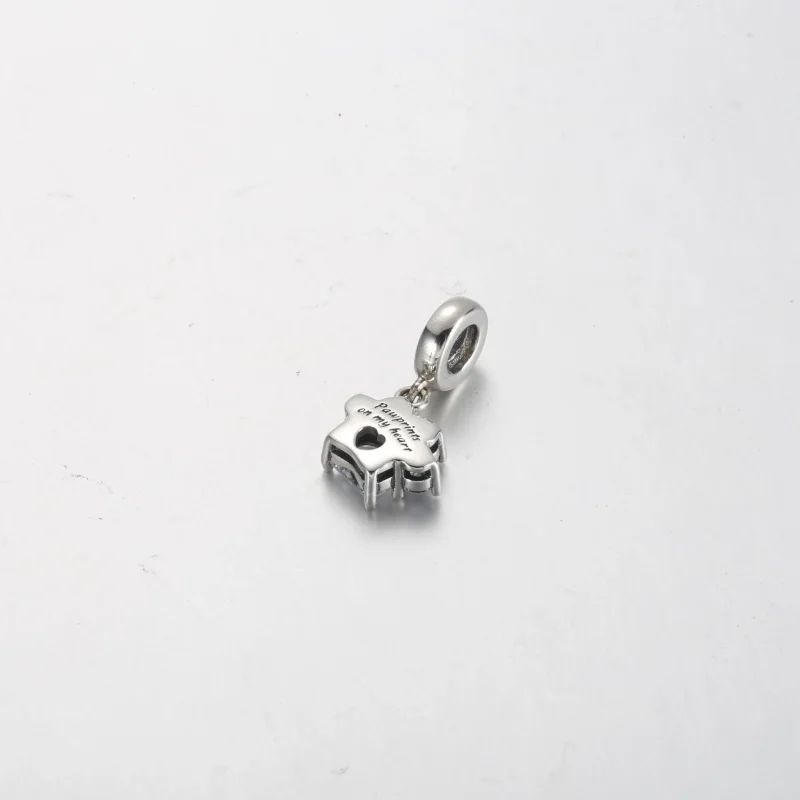 (kép) Pandora Szikrázó kisállat mancsnyom függő charm - 792247C01 - Megtekintés 3