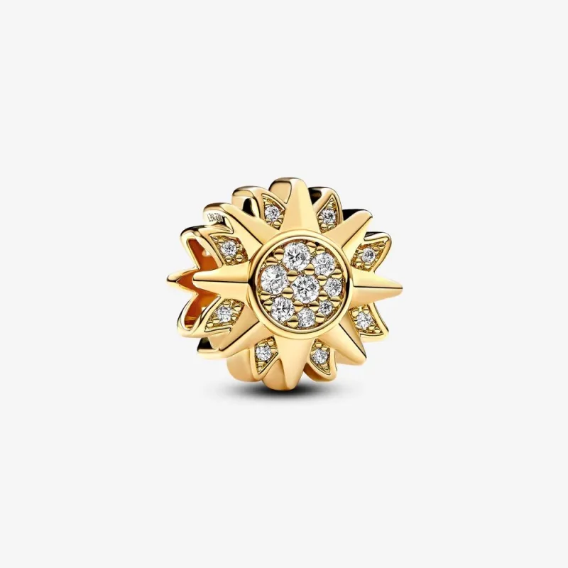 (kép) Pandora Szikrázó nap charm - 762839C01