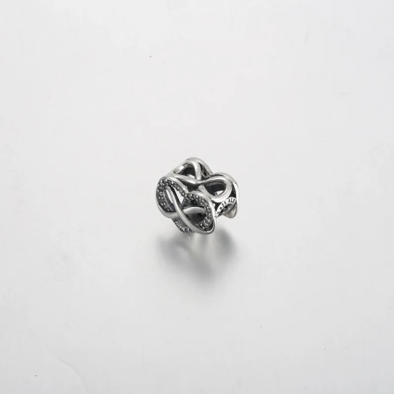 (kép) Pandora Szikrázó végtelen piros szív charm - 792246C01 - Megtekintés 2