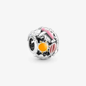 (kép) Pandora Szivárványos ég és utazás charm - 791695C01