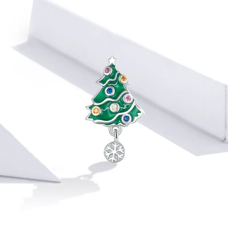 (kép) PANDORA Színes karácsonyfa Charm - BSC374 - Megtekintés 2