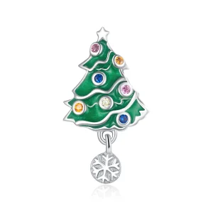 (kép) PANDORA Színes karácsonyfa Charm - BSC374