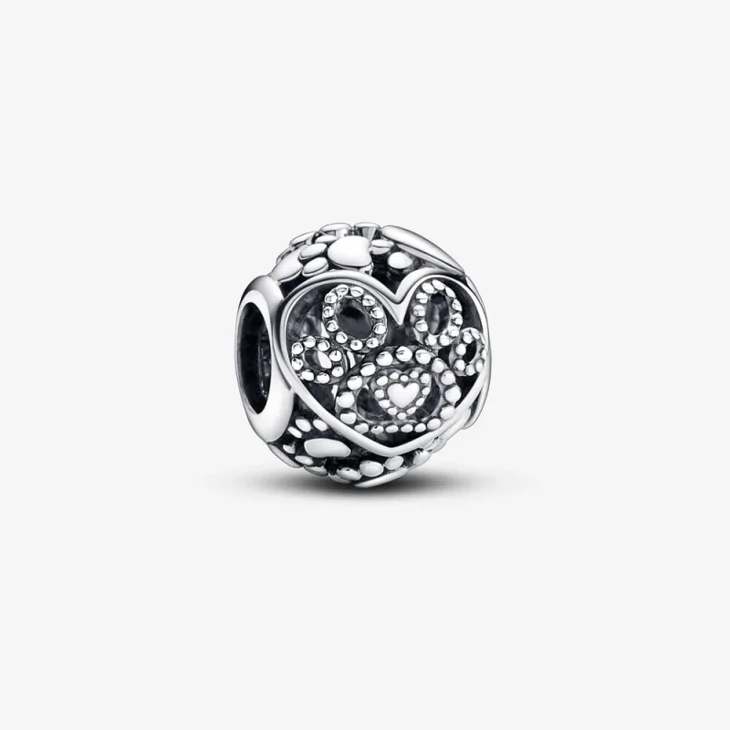 (kép) Pandora Szívek és mancsnyomok charm - 792248C00