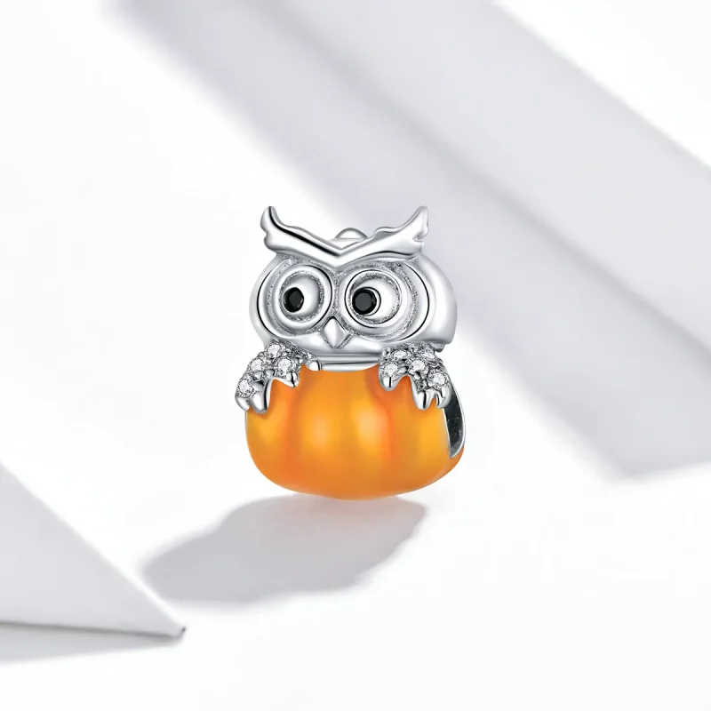 (kép) PANDORA Tök bagoly Charm - BSC342 - Megtekintés 2