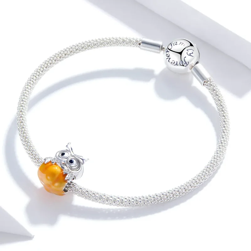 (kép) PANDORA Tök bagoly Charm - BSC342 - Megtekintés 3