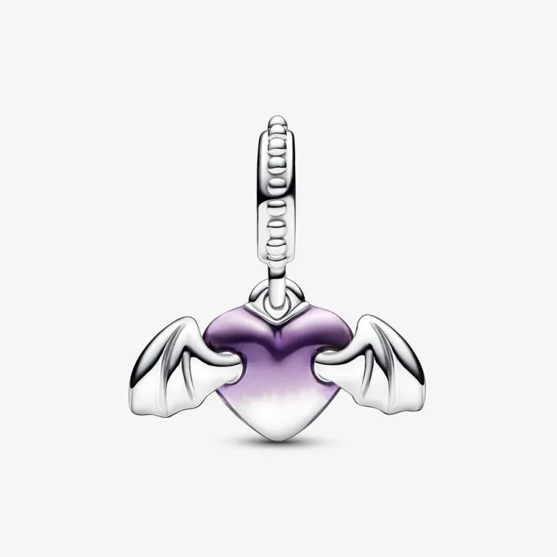 (kép) Pandora Vámpír szárnyas szív függő charm - 792290C01 - Megtekintés 5