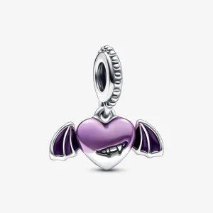 Pandora Vámpír szárnyas szív függő charm - 792290C01 (kép) Pandora Vámpír szárnyas szív függő charm - 792290C01