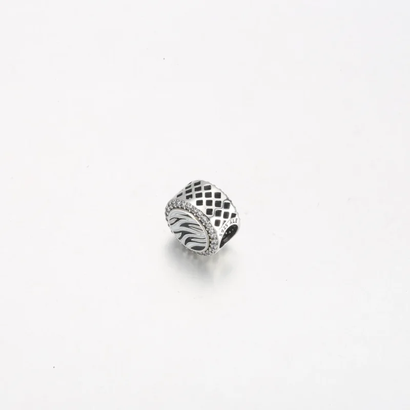 (kép) Pandora Zebra print sterling silver charm - 792016CZ_E025 - Megtekintés 4