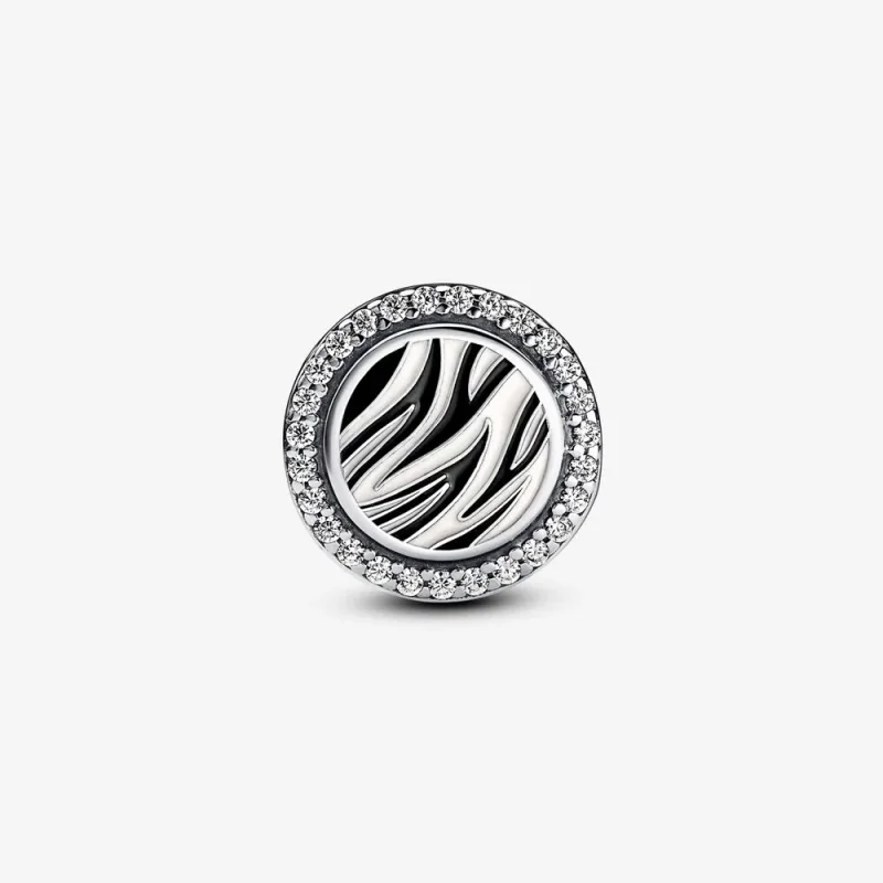 (kép) Pandora Zebra print sterling silver charm - 792016CZ_E025 - Megtekintés 6