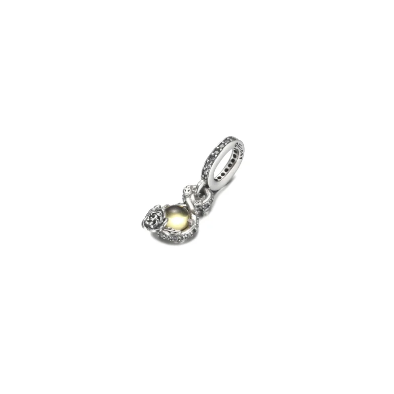 (kép) Disney, Belle végtelenjel és rózsavirág medál - 399525C01 - Megtekintés 2