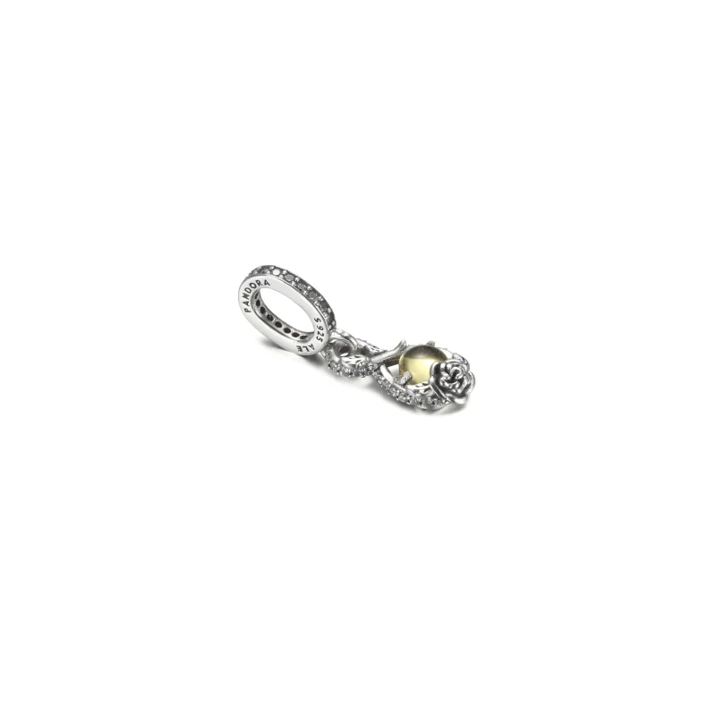(kép) Disney, Belle végtelenjel és rózsavirág medál - 399525C01 - Megtekintés 4