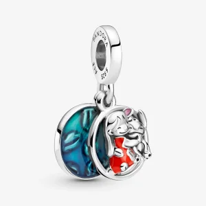(kép) Disney Lilo és Stitch családi függő charm - 799383C01